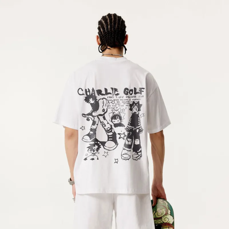 CHARLIE GOLF T Shirt Unisex Black-5