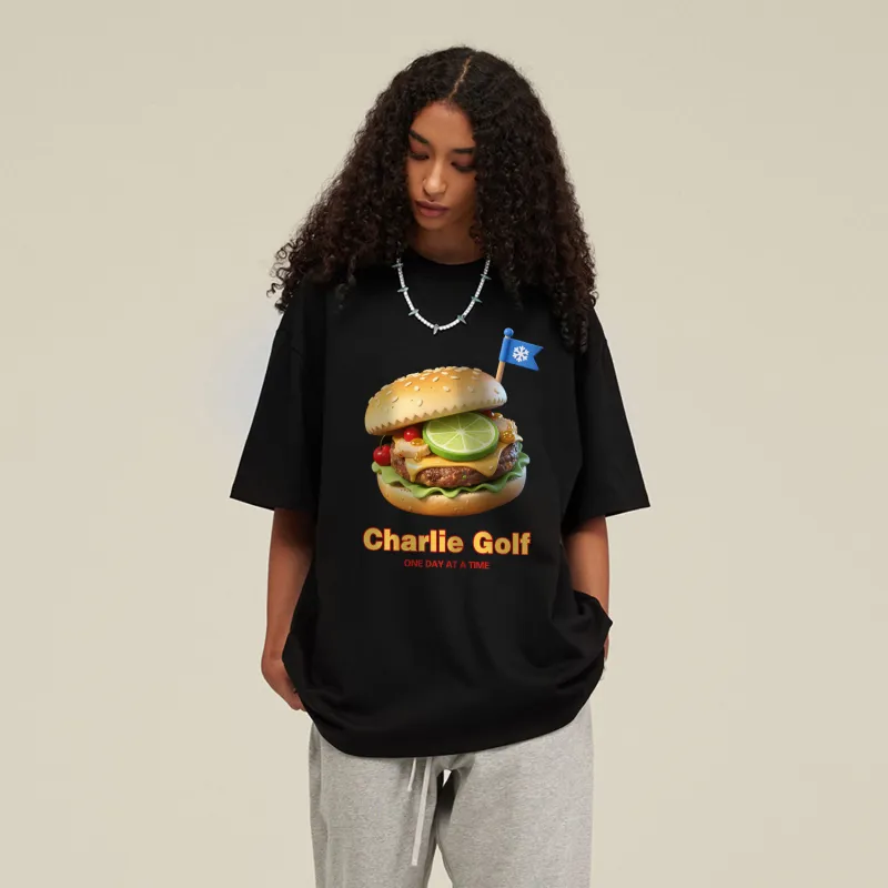 CHARLIE GOLF T Shirts Unisex-2