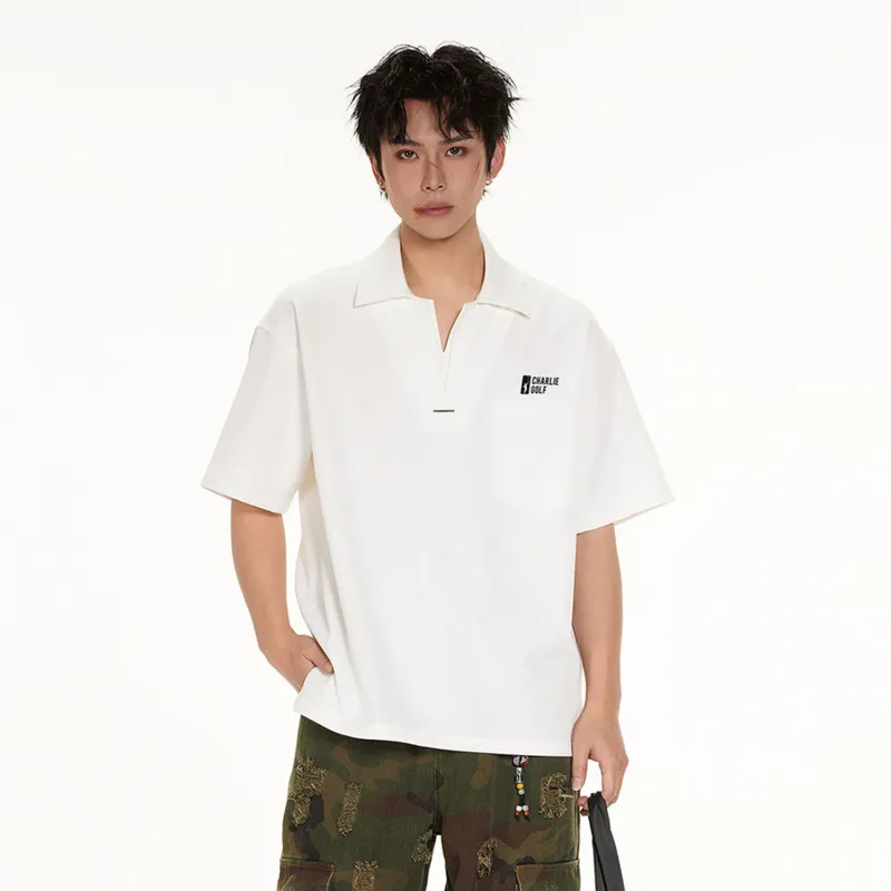 CHARLIE GOLF Polo Shirts Unisex-5