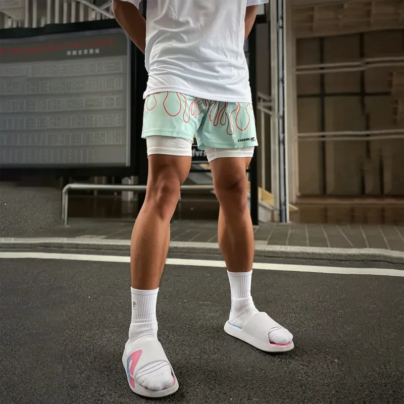 CHARLIE GOLF Basketball Shorts Unisex-9