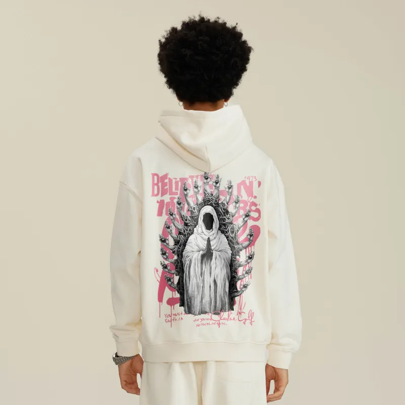 CHARLIE GOLF Sweatshirt Unisex White-8