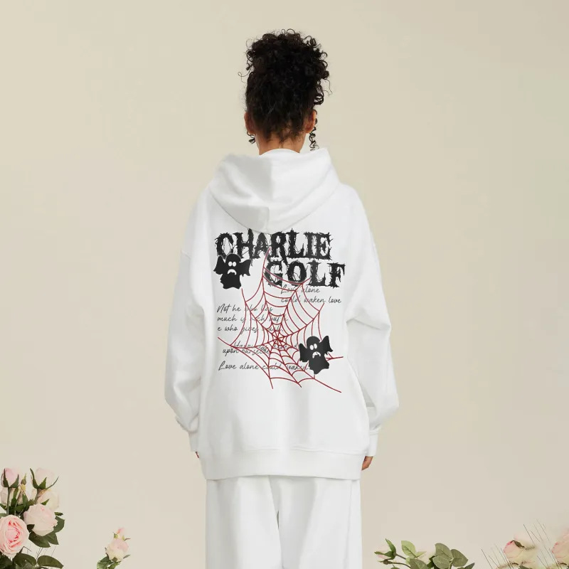 CHARLIE GOLF Sweatshirt Unisex White-2