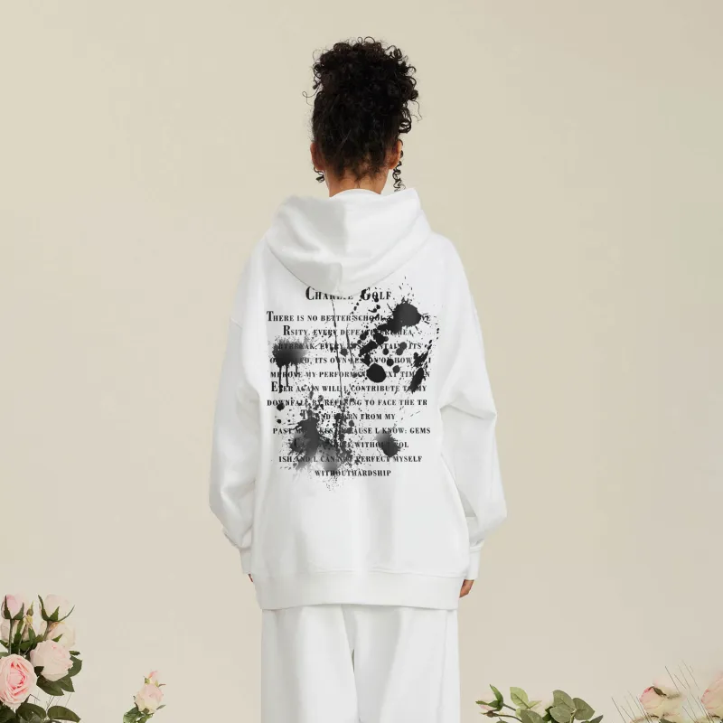CHARLIE GOLF Sweatshirt Unisex White-2