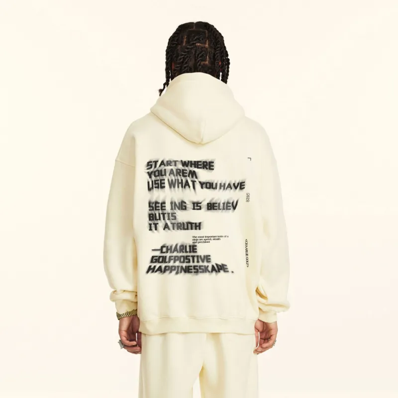 CHARLIE GOLF Sweatshirt Unisex Apricot-2