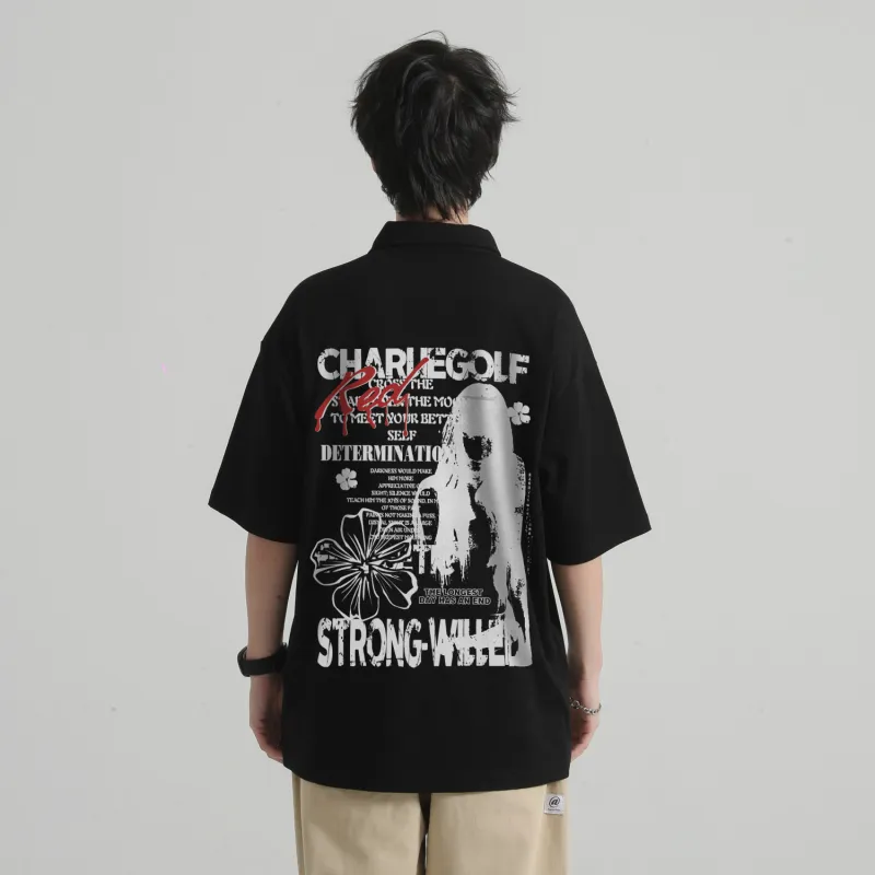 CHARLIE GOLF Polo Shirts Unisex-2