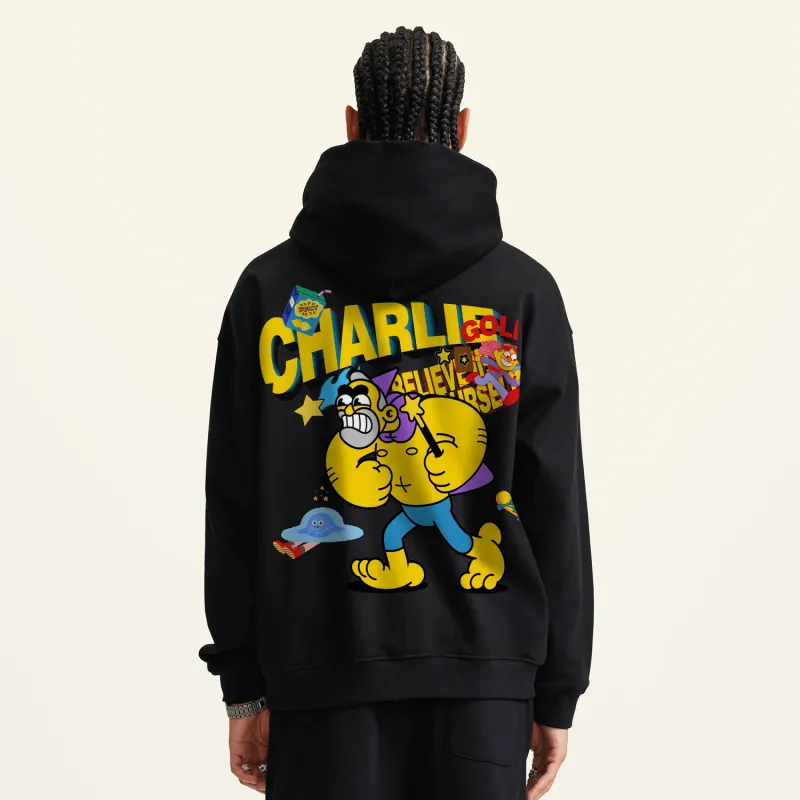 CHARLIE GOLF Sweatshirt Unisex Black-2