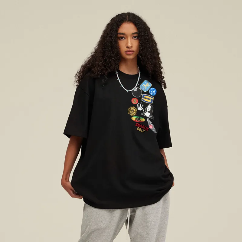 CHARLIE GOLF T Shirts Unisex-3