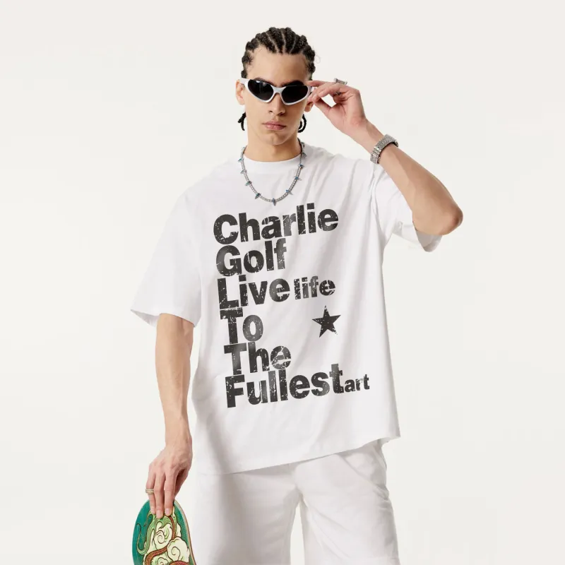 CHARLIE GOLF T Shirts Unisex-7
