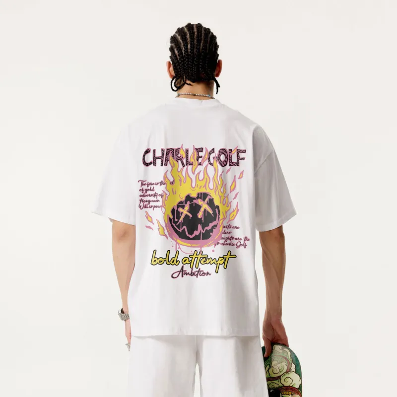 CHARLIE GOLF T-Shirt Unisex White-2