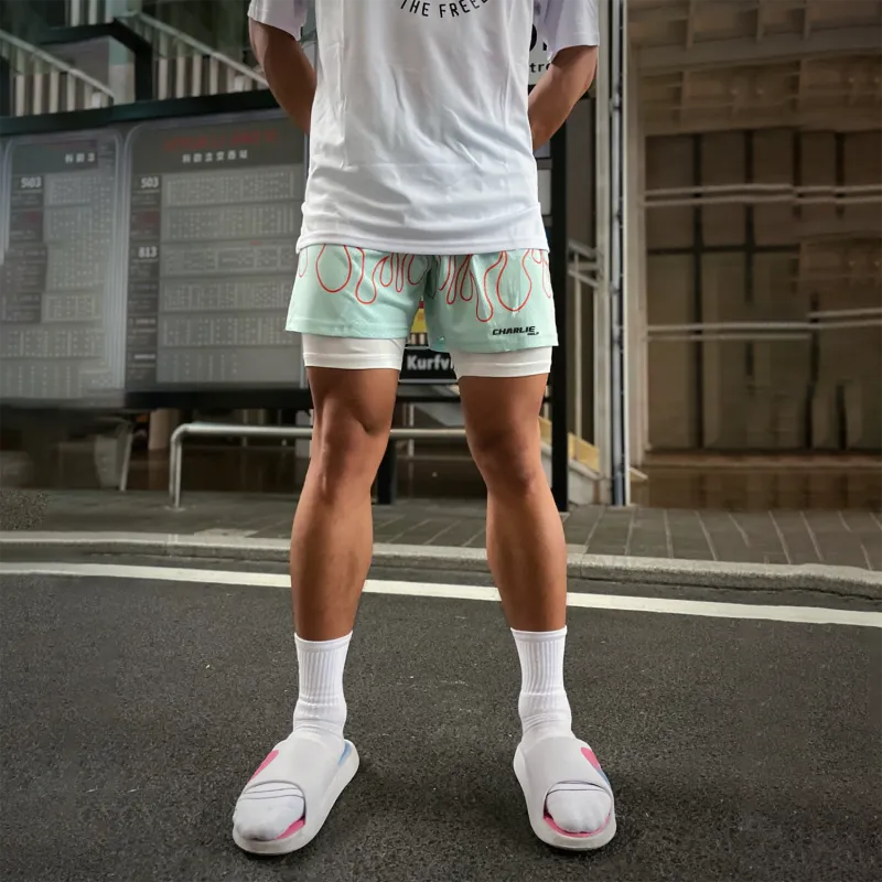 CHARLIE GOLF Basketball Shorts Unisex-8