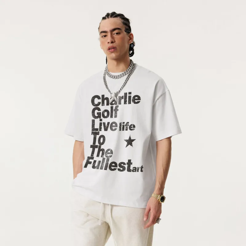 CHARLIE GOLF T Shirts Unisex-8
