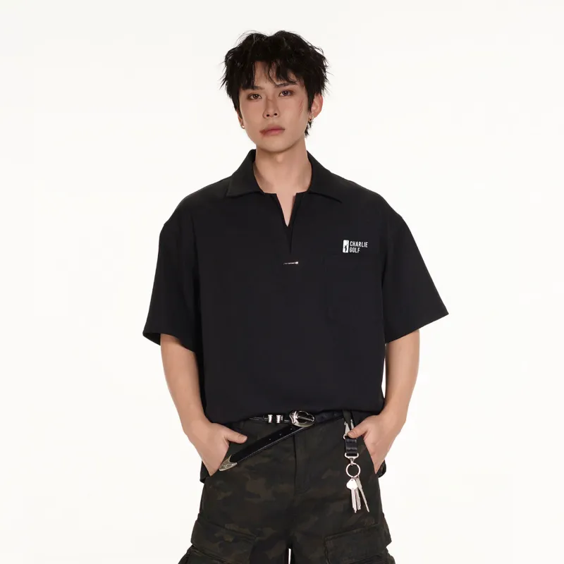 CHARLIE GOLF Polo Shirts Unisex-3