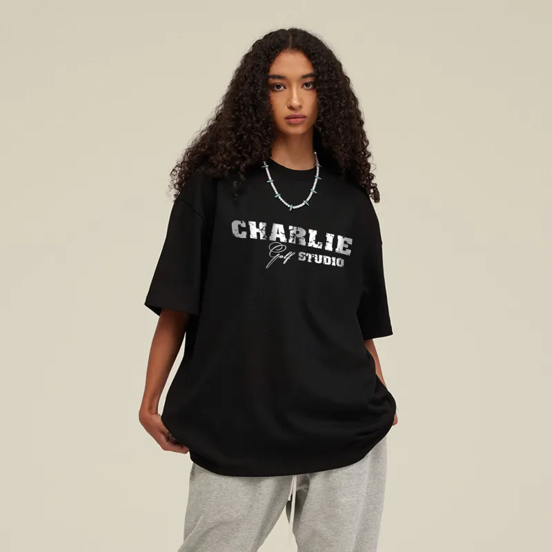 CHARLIE GOLF T Shirts Unisex-3