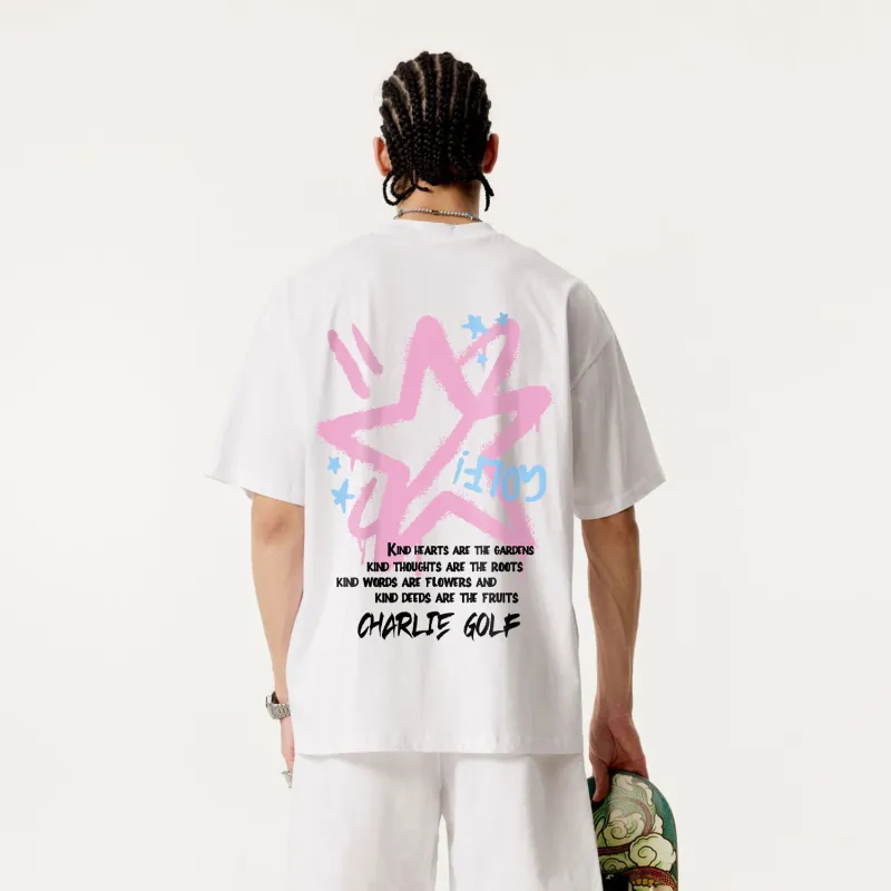 CHARLIE GOLF T Shirt Unisex White-2