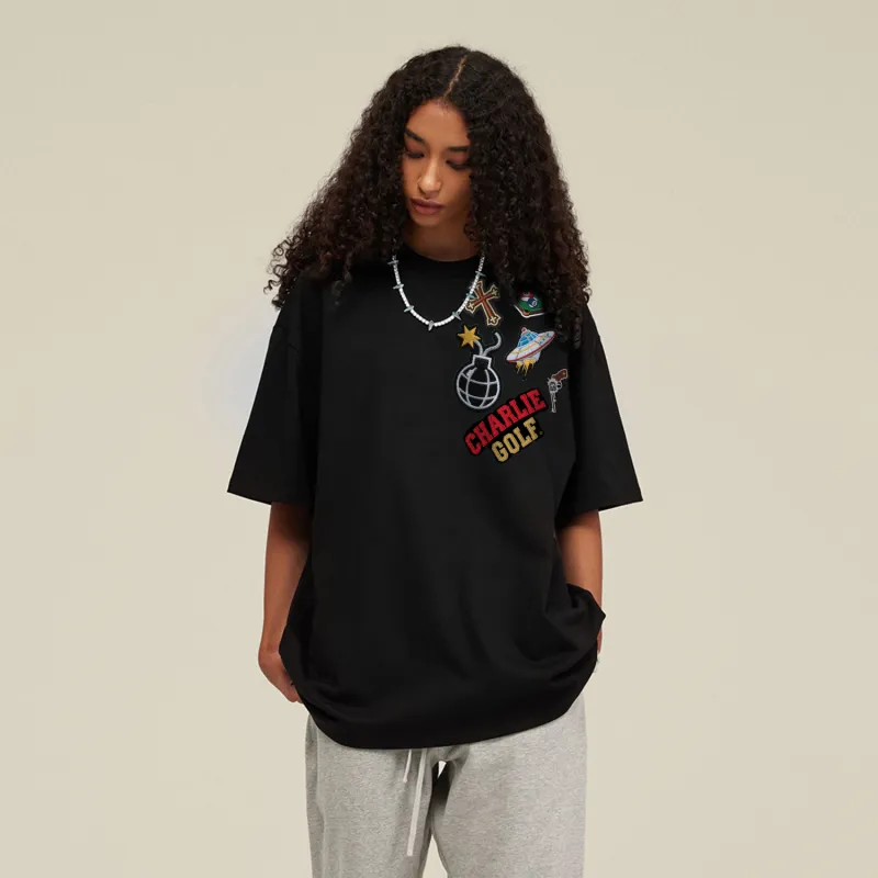 CHARLIE GOLF T Shirts Unisex-2