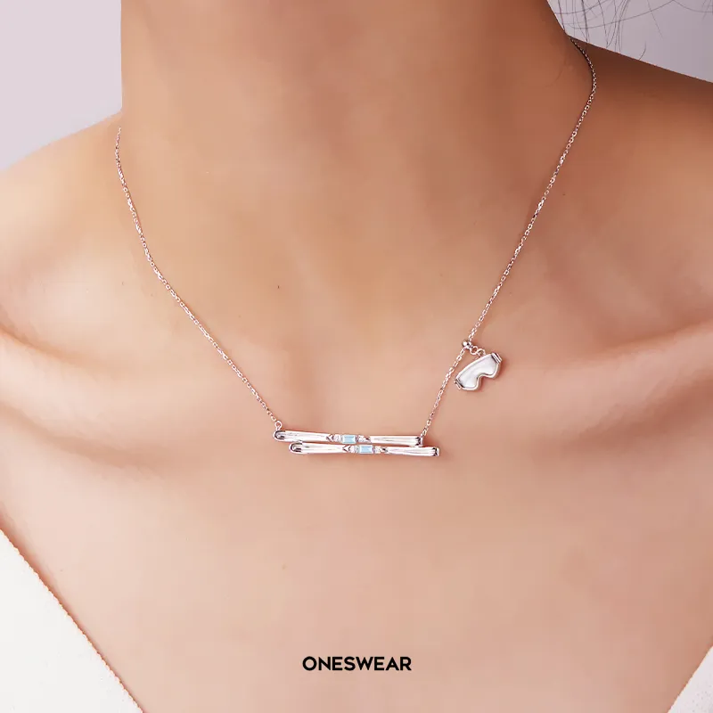 ONESWEAR S925 Silver Necklaces Unisex-7