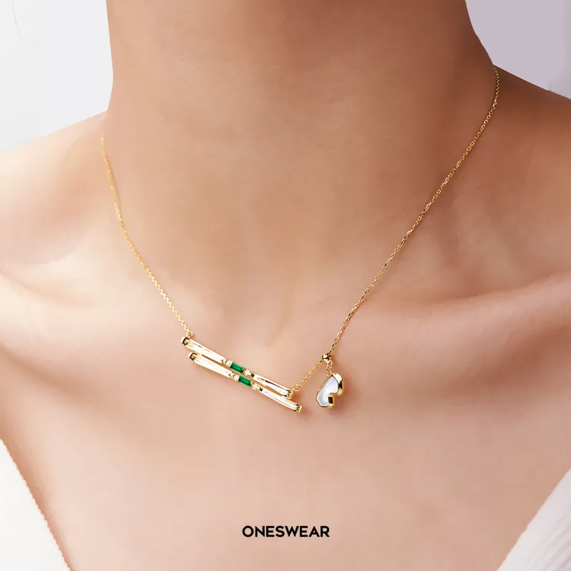 ONESWEAR S925 Silver Necklaces Unisex-2