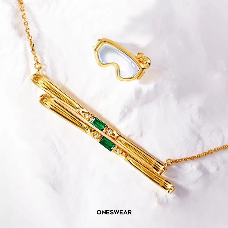 ONESWEAR S925 Silver Necklaces Unisex-4
