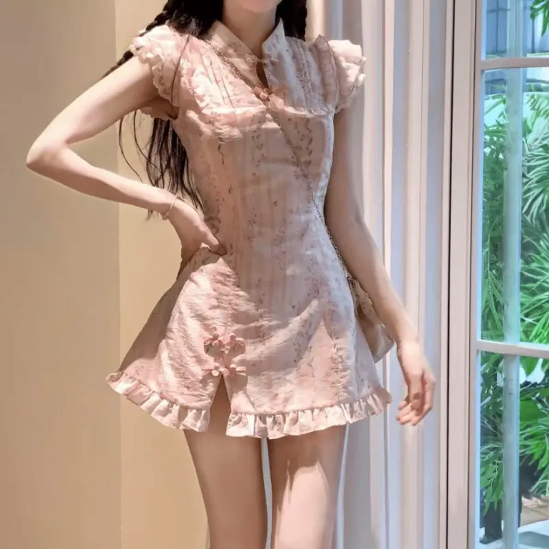 ONEPASS Short Sleeved Dress Women's-3