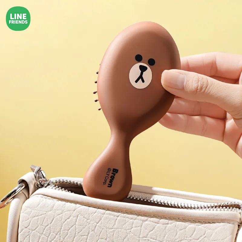 QILIN x LINE FRIENDS Mini Air Cushion Comb Volumizing Styling High Hairline Massage Air Cushion Comb-4