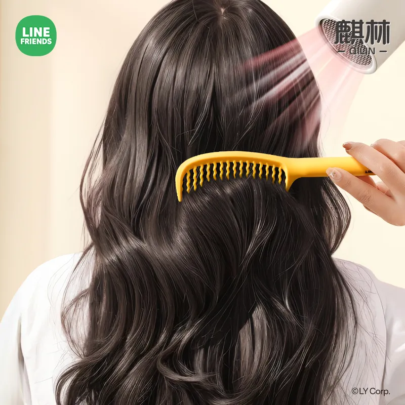 QILIN x LINE FRIENDS Wide-Tooth Curling Comb-9