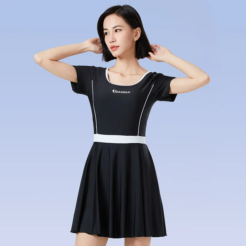 QIAODAN One piece Swimsuit Women's-4