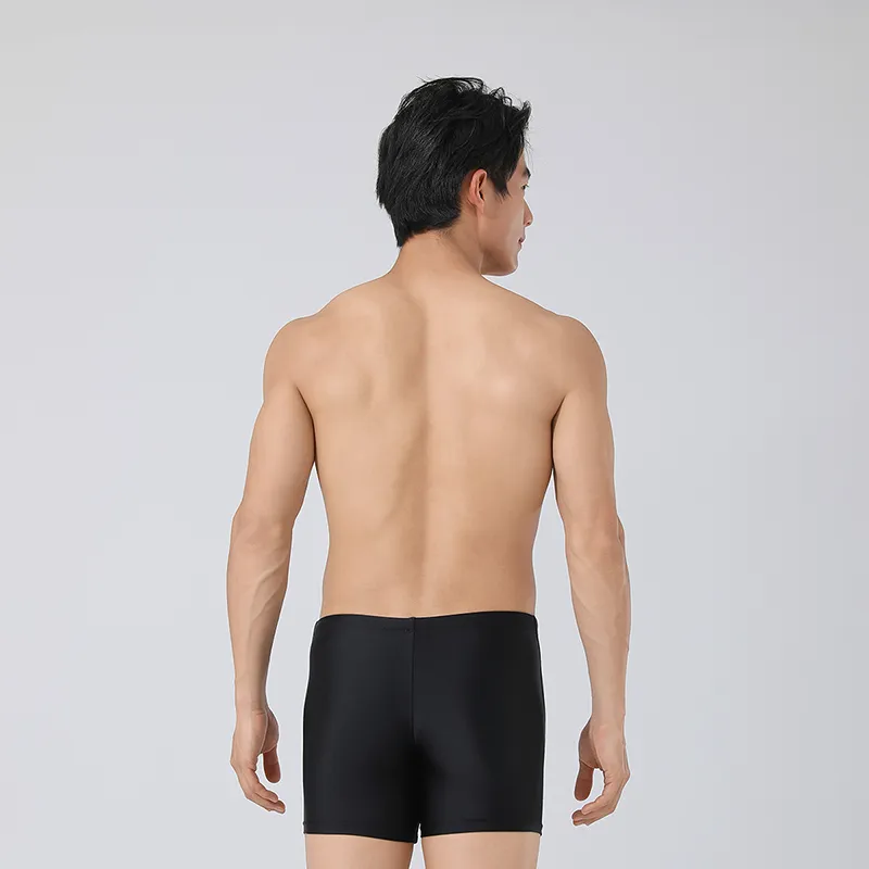 QIAODAN Adults Swimming Shorts Men's Black-4