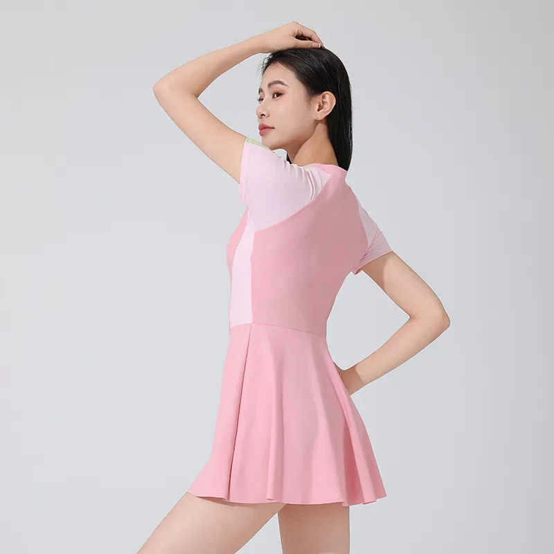 QIAODAN One piece Swimsuit Women's Pink-1