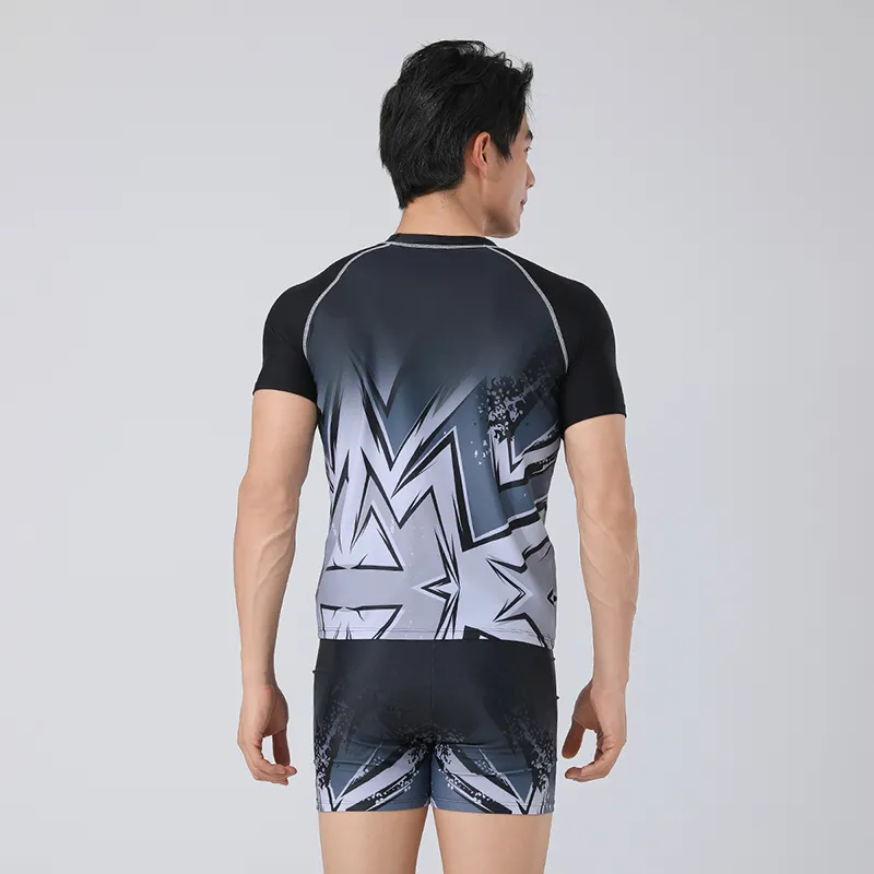 QIAODAN Men's Swimwear Men Black-1
