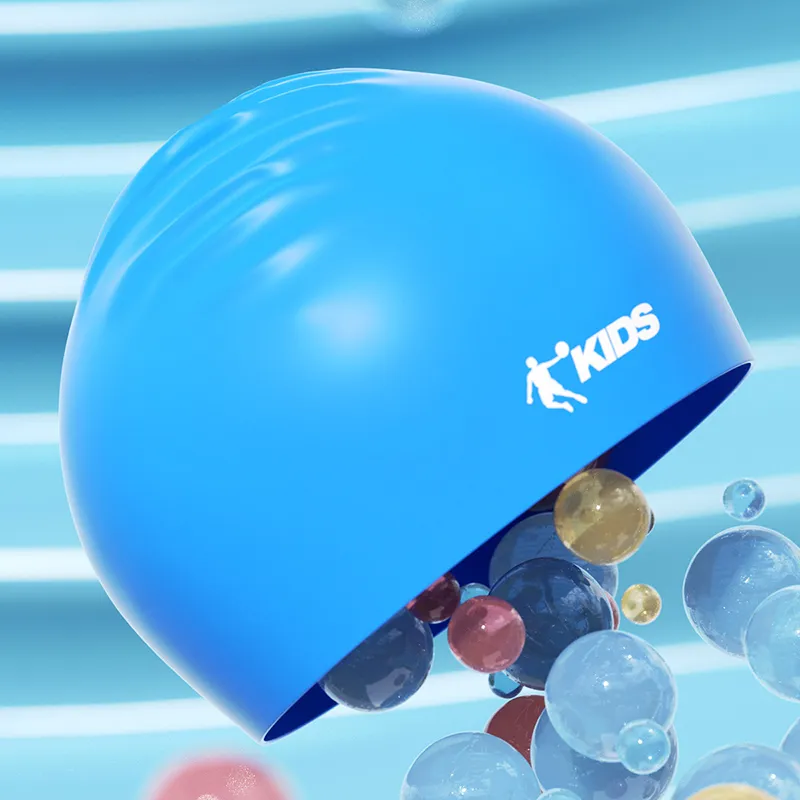 QIAODAN Swimming Caps Silicone Kids'-4