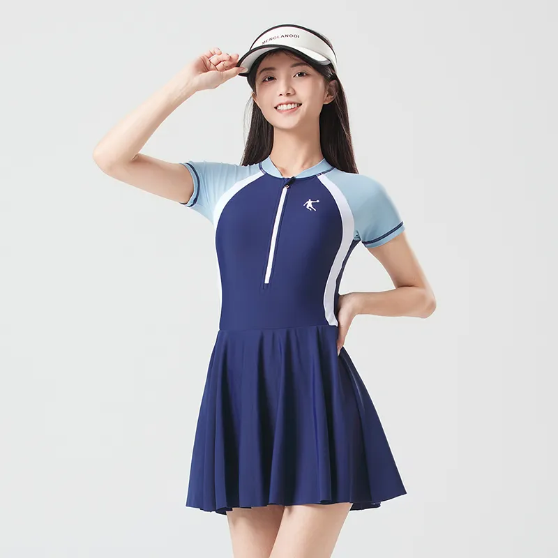 QIAODAN Skirted One Piece Swimsuit Women's-2