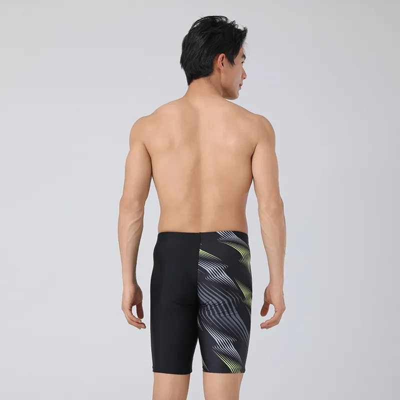 QIAODAN Mid Length Adults Swimming Shorts Men's-5