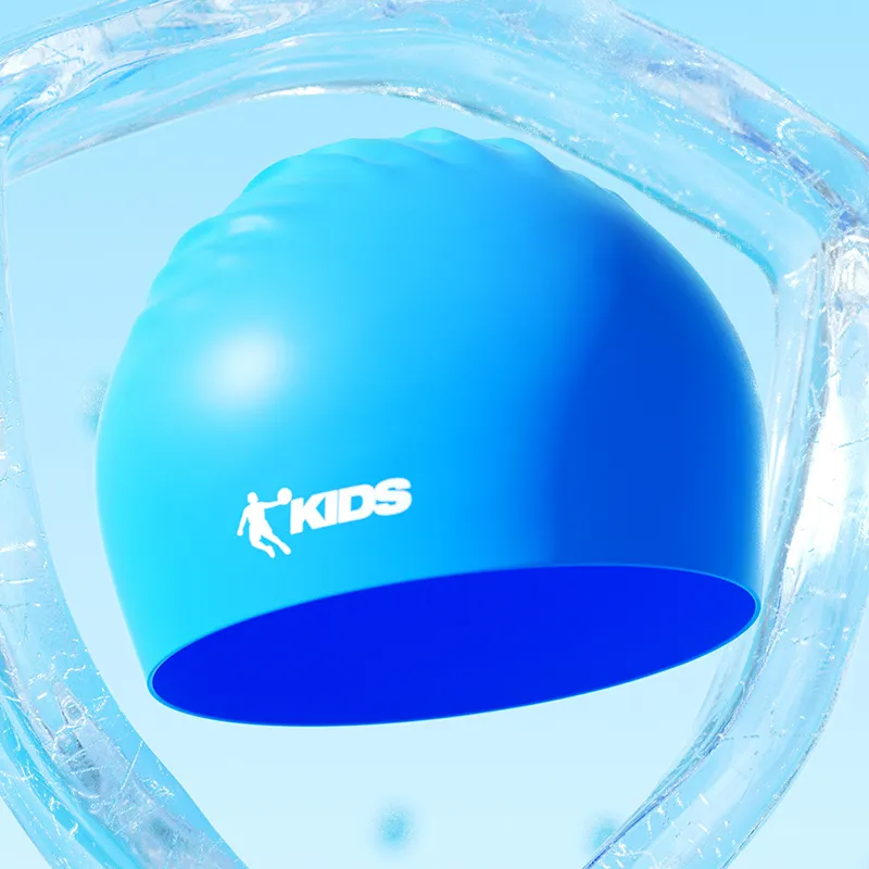 QIAODAN Swimming Caps Silicone Kids'-3