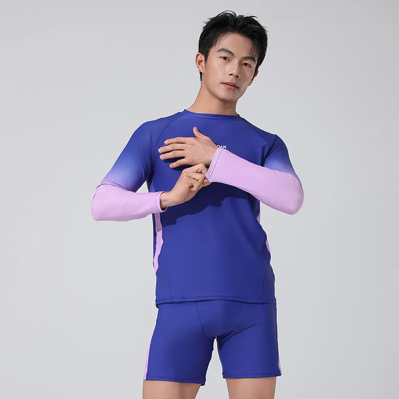 QIAODAN Men's Swimwear Men Gentian Violet-3