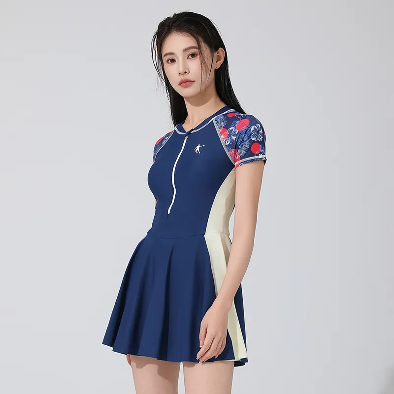 QIAODAN One piece Swimsuit Women's-4