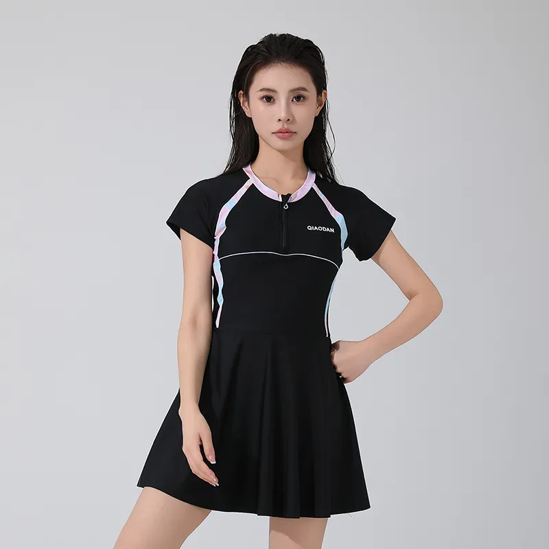 QIAODAN One piece Swimsuit Women's-4