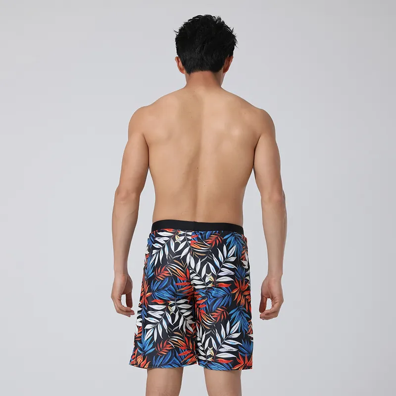 QIAODAN Adults Swimming Shorts Men's Black-3