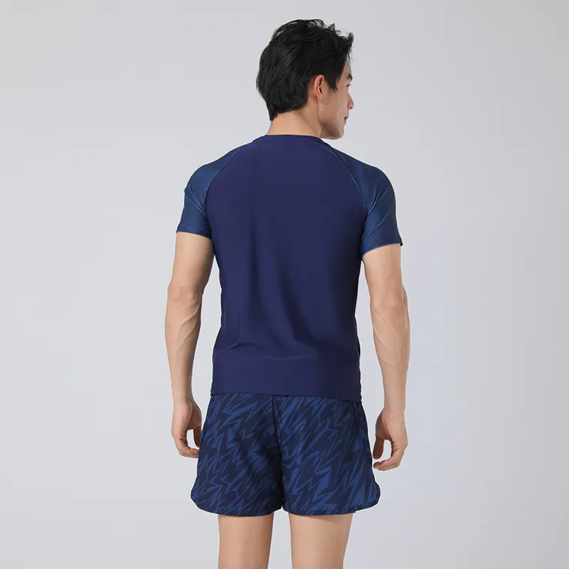 QIAODAN Men's Swimwear Men Dark Blue-1