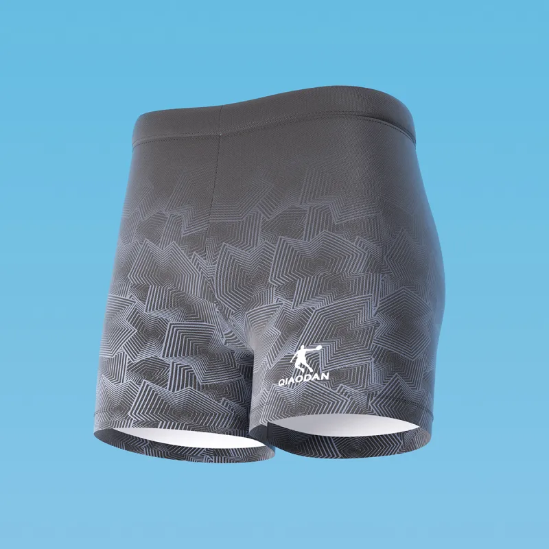 QIAODAN Adults Boxer 3/4 Swimming Shorts Men's-4