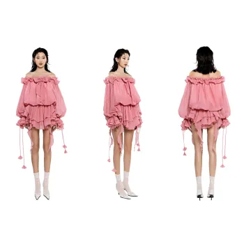 LSOUL Stacy Set Skirt Set Women's Pink