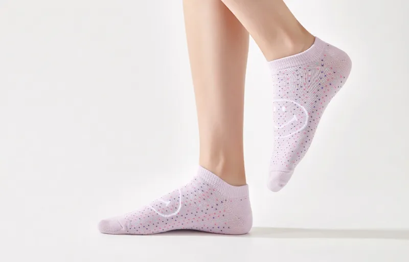 SMILEY Ankle Socks Unisex 4 Pack-3