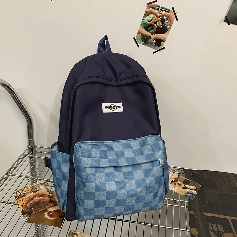Yalu Nylon Backpack Unisex Multicolor-2