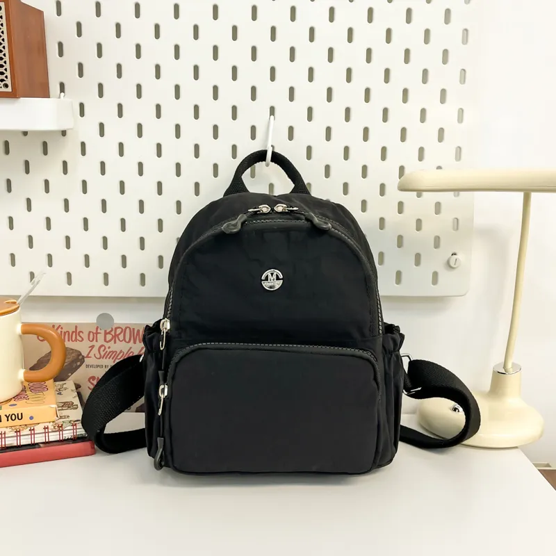 Yalu Nylon Backpack Regular Unisex Multicolor-7