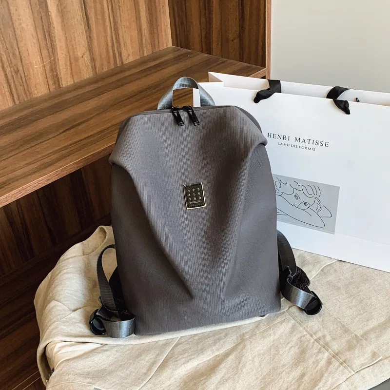 Yalu Canvas Backpack Unisex Multicolor-3