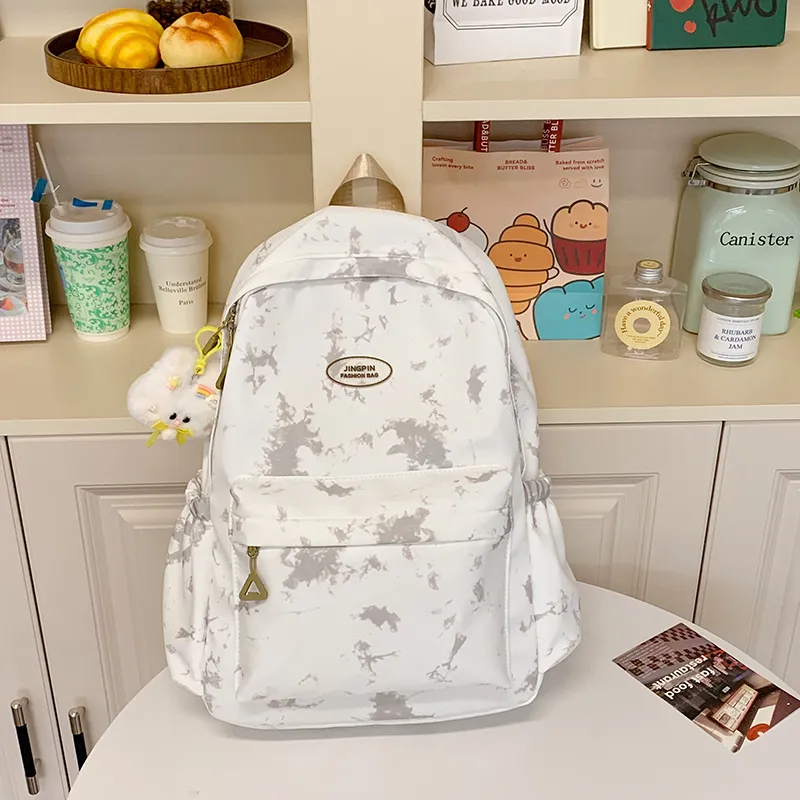 Yalu Nylon Fabric Backpack Women's Multicolor-5
