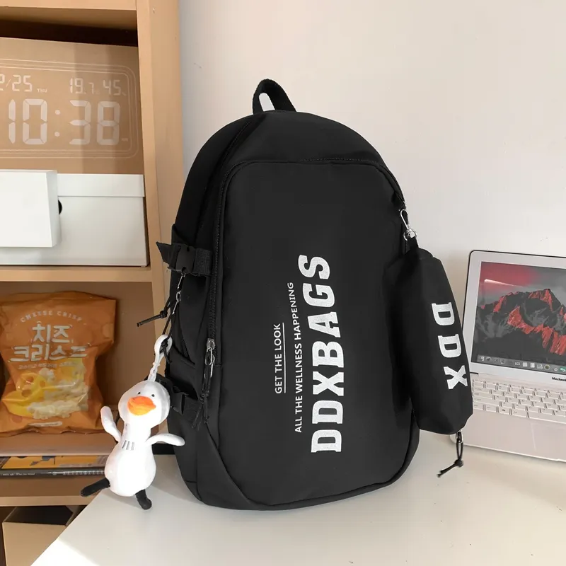 Yalu Nylon Backpack Unisex Multicolor-1