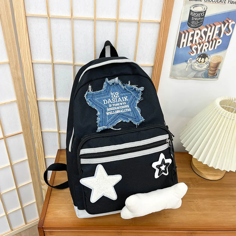 Yalu Oxford Backpack Unisex Multicolor-7