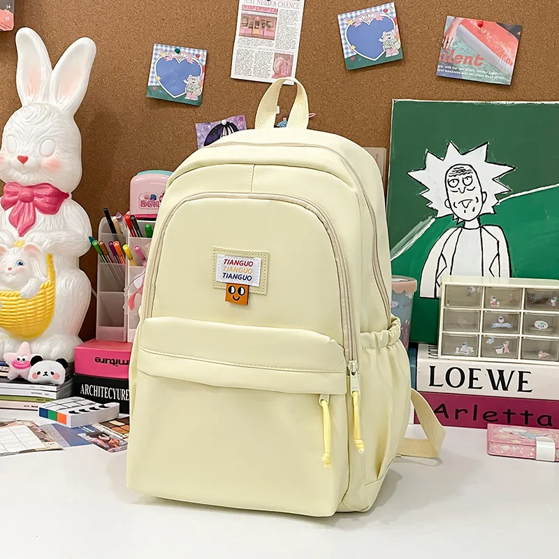 Yalu Nylon Backpack Unisex Multicolor-2