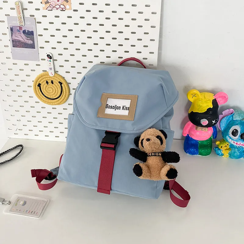 Yalu Nylon Backpack Unisex Multicolor-1