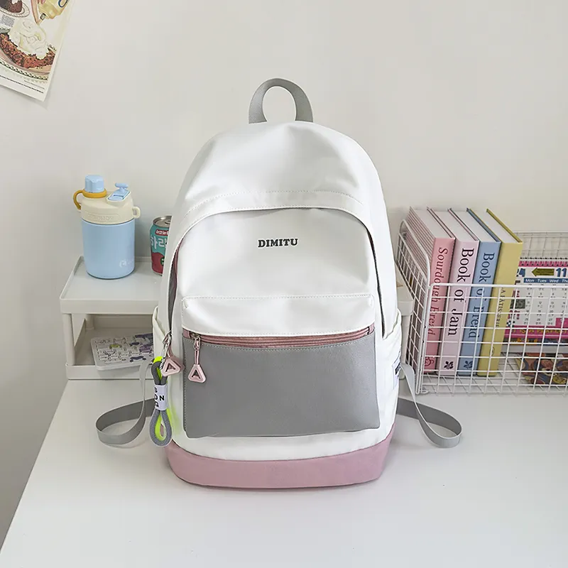 Yalu Nylon Backpack Unisex Multicolor-1